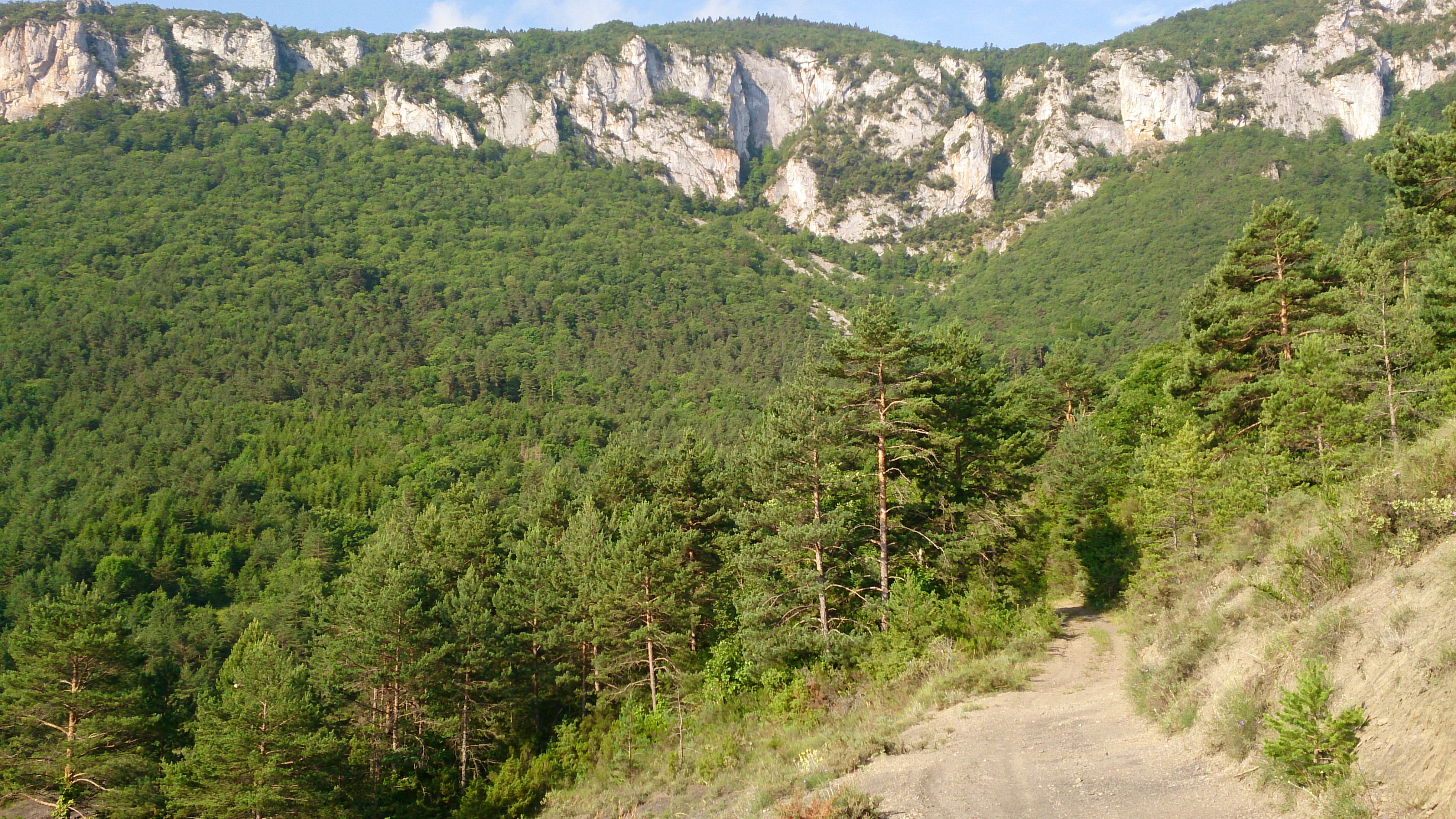 Cliffs above Ginoles